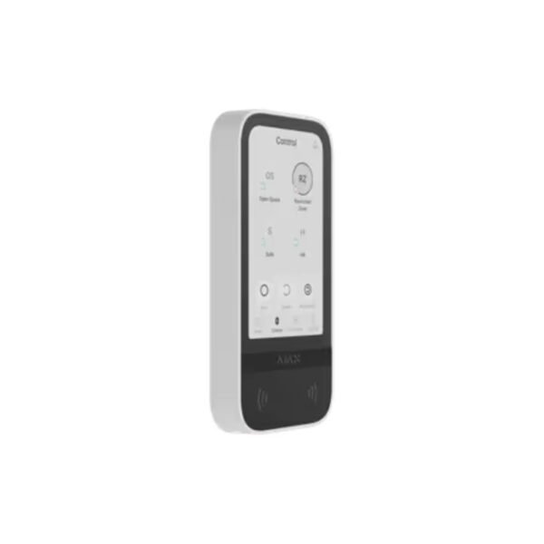 Clavier avec un écran tactile Ajax KeyPad Touchscreen Jeweller - Blanc – Image 3