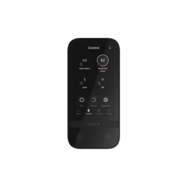 Clavier avec un écran tactile Ajax KeyPad Touchscreen Jeweller - Noir – Image 7