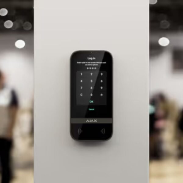 Clavier avec un écran tactile Ajax KeyPad Touchscreen Jeweller - Noir – Image 19
