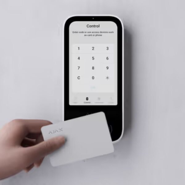 Clavier avec un écran tactile Ajax KeyPad Touchscreen Jeweller - Noir – Image 12